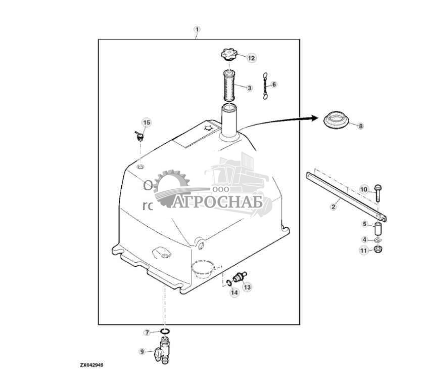 FUEL TANK (700 LITER) 